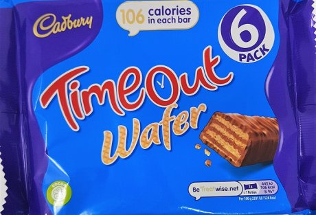 Cadburys Time Out Wafer (6 pack)
